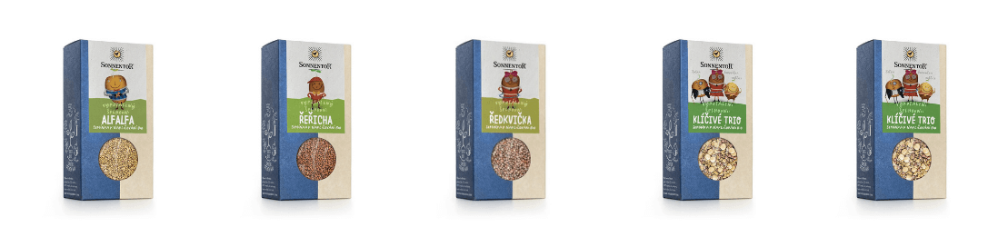 BIO semínka na klíčení